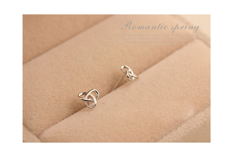 REETI Geometrische Stud Ohrring 925 Sterling Silber Ohrringe Für Frauen Geschenk Sterling-silber-schmuck – Detail 5