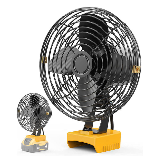 For BLACK+DECKER 18V Li-Ion Battery Portable Workshop Jobsite Camping Fan  Li-Ion Bare Tool Cordless Fan - AliExpress