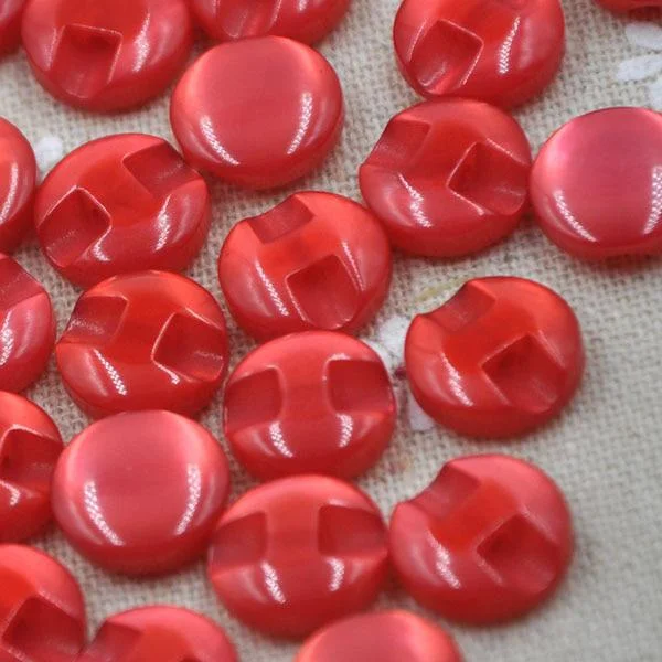 Description Picture 5 of item50pcs 12.5mm  Resin Shirt Buttons Pearl Buttons Sewing Accessories DIY Crafts