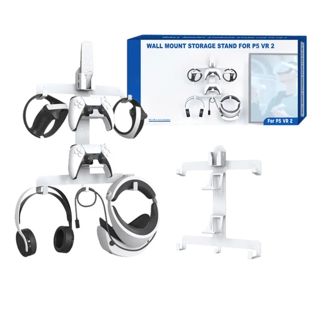  Hosanwell PS VR2 Wall Mount, PS VR2 Stand with 2 Way