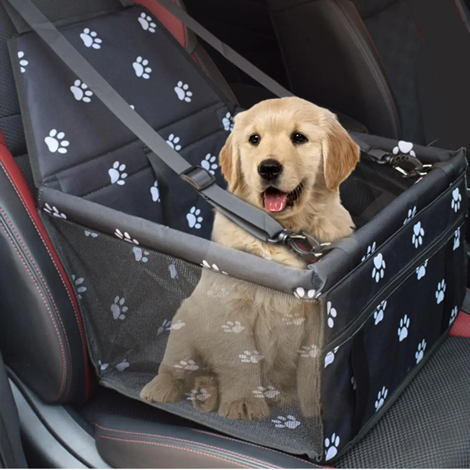  Seat, Waterproof Dog Seat Covers, Dog Basket for Back Seat Front Seat Dog Seat Cover, for Dogs or Cats