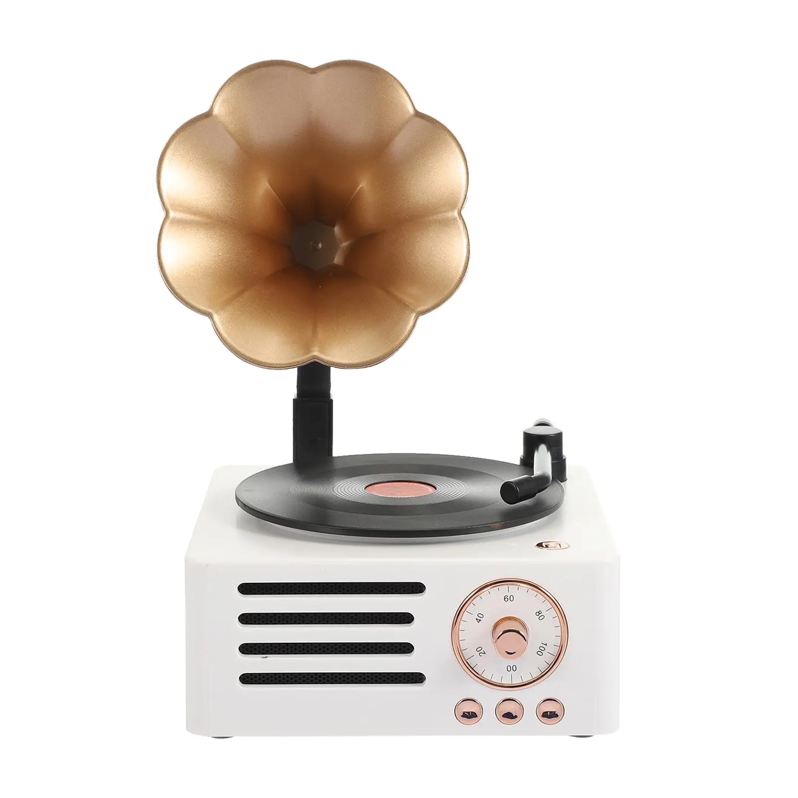 Title 2, Turntable Record Player Bluetooth 5.0 Classic R...