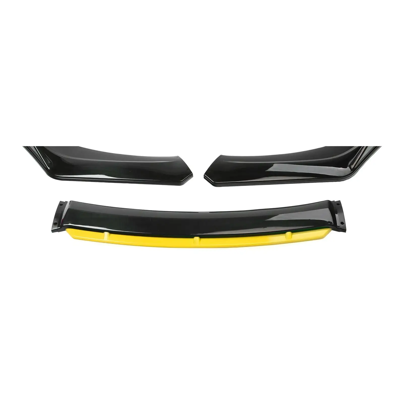 4Pcs Car Front Bumper Lip Body Kit Splitter Spoiler Professional Diffuser Protector Cover