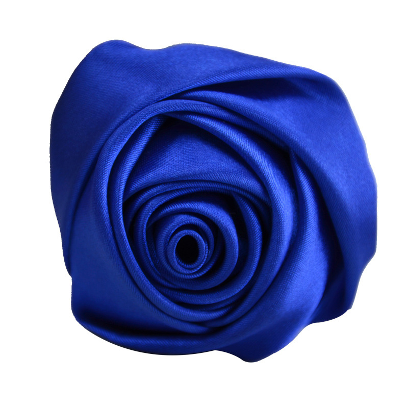 4 Teile/los 5,5 cm Satin Stoff Handgemachte Dreidimensionale Simulation Rose Knospe Großhandel DIY Schmuck Schuhe Und Hut Zubehör – Detail 3