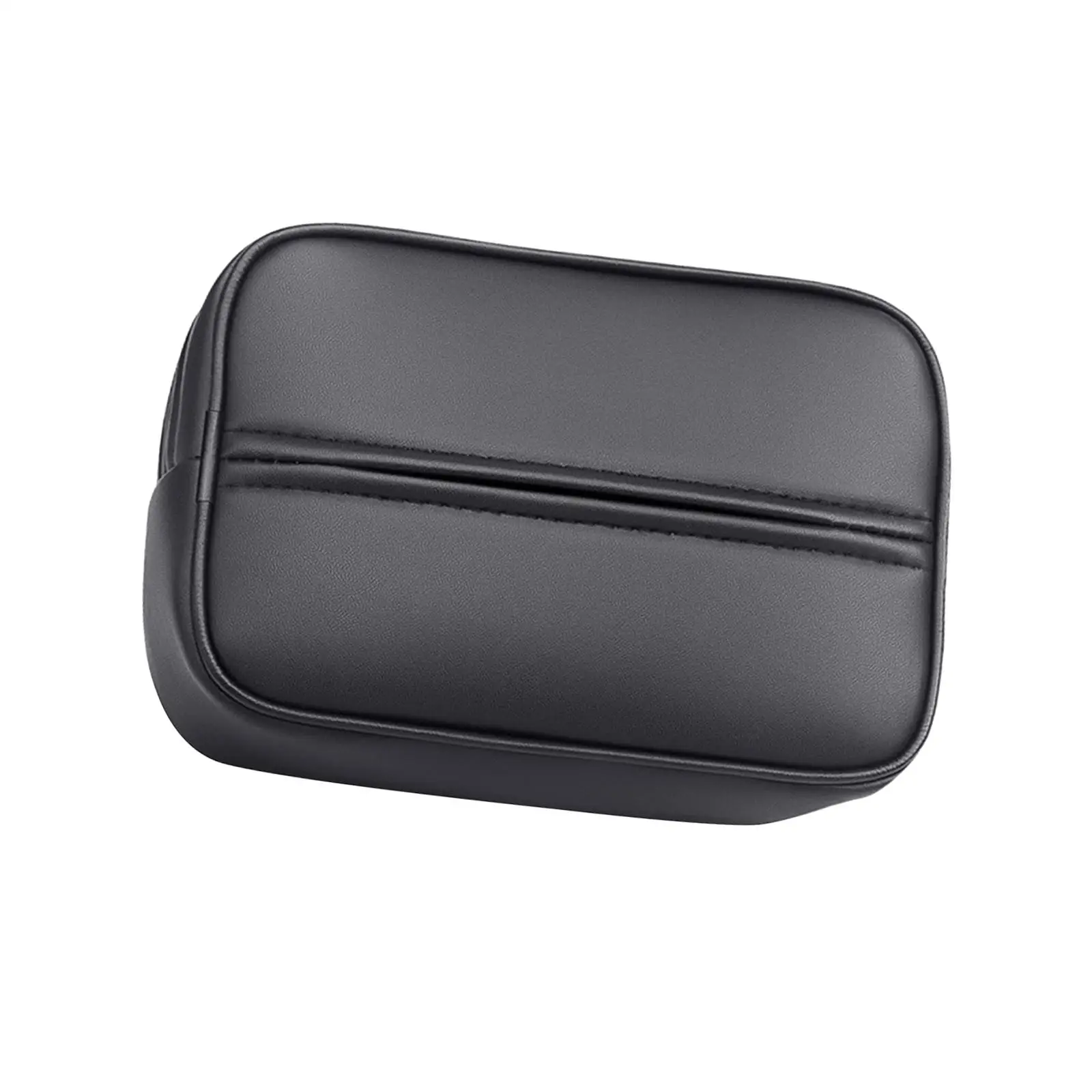 Car Armrest Box Tissue Holder Napkin Holder PU Leather Toilet Paper Bag Tissue