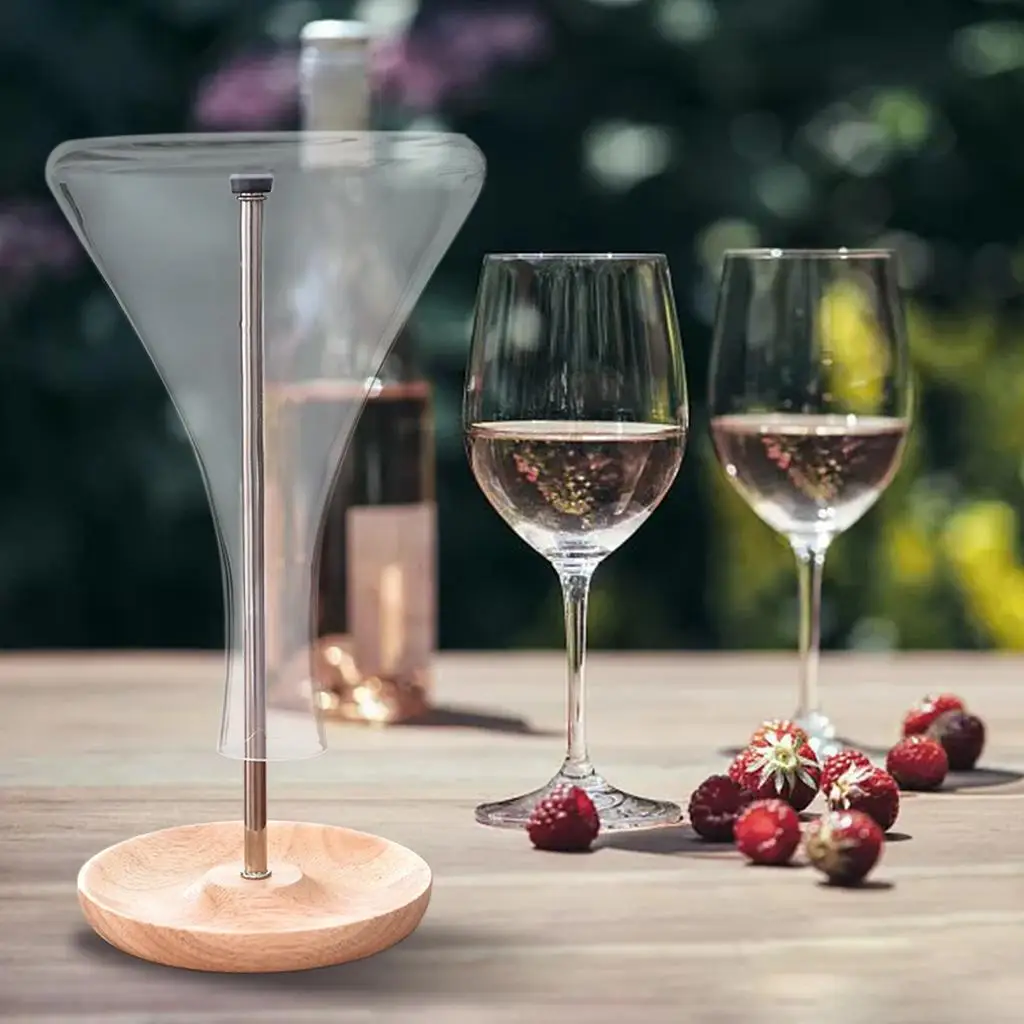  Drying Stand Holder Wine Gift Bottle Drainer Decanter Stand for Cafe