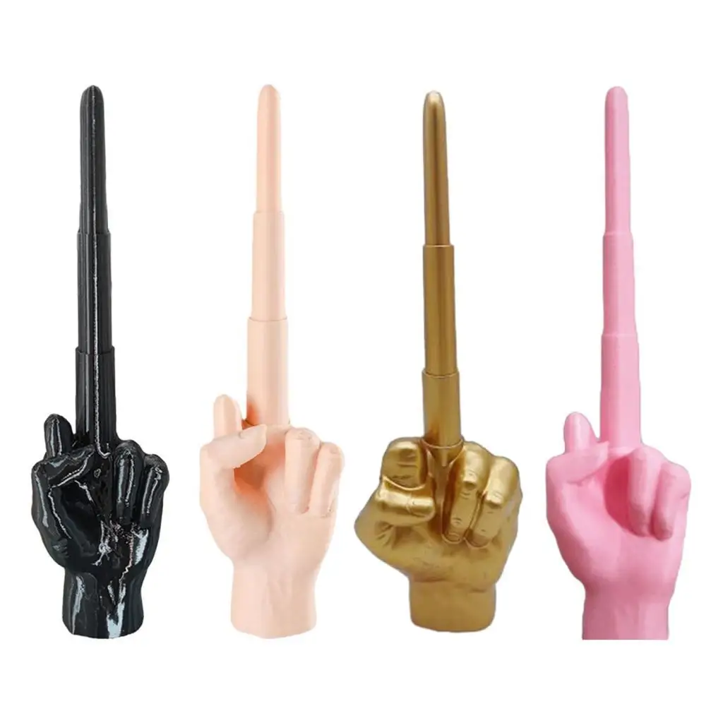 Middle Finger Novelty Toy Figures 3D Printing for Funny Gag Gifts