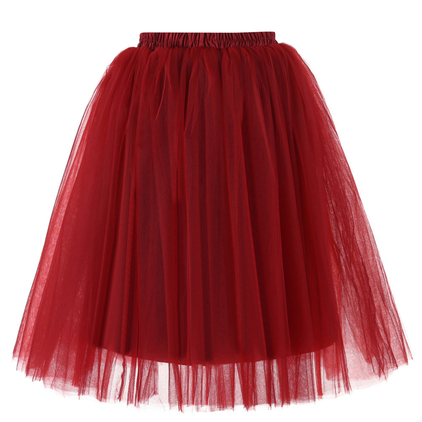 princesa midi de fadas tule saia plissada dança tutu saias mulheres lolita petticoat jupe tule femme festa puffy saia puvestivestivestivestido