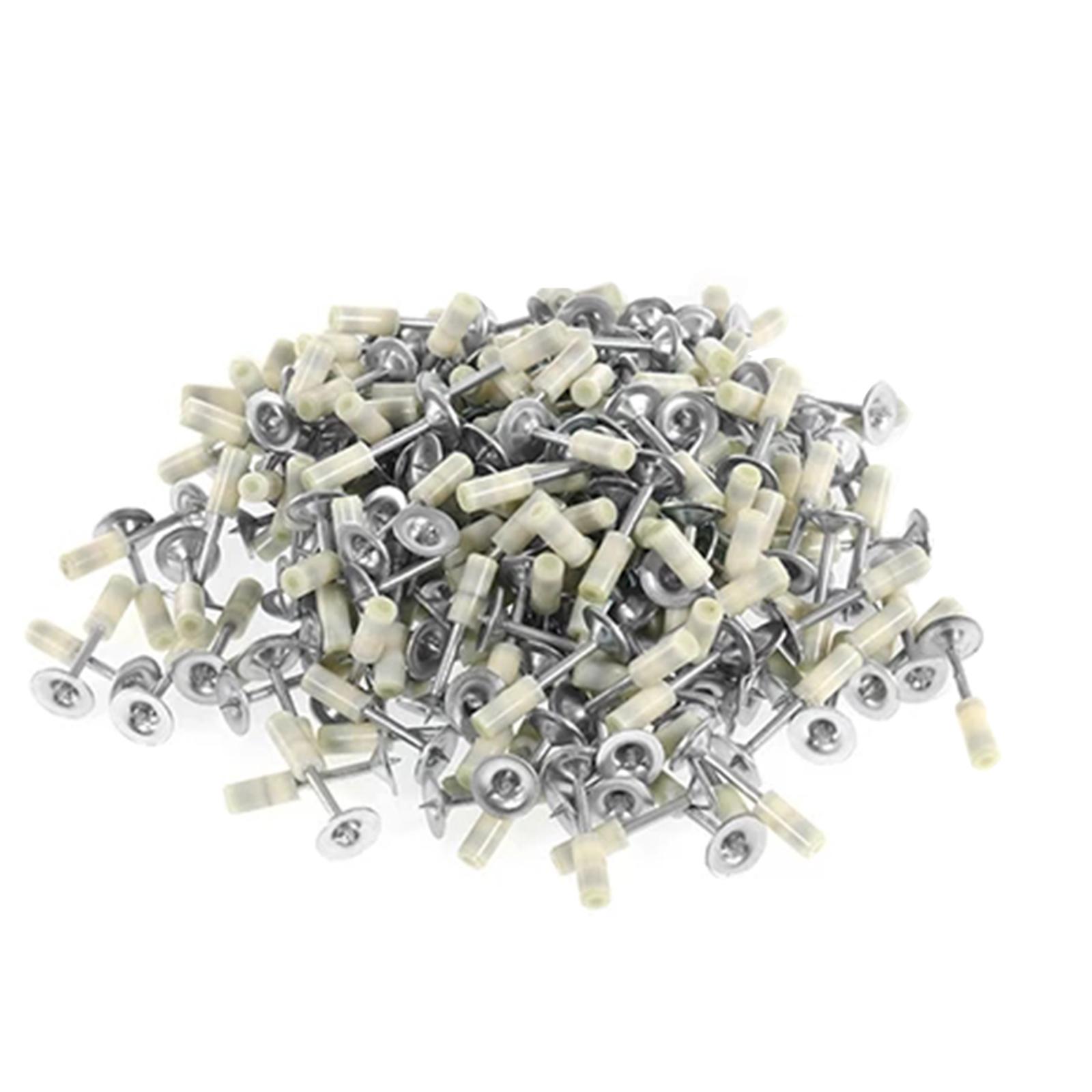 100Pcs Manual Steel Nail Concrete Nailer for Fastener Anchor Wire DIY