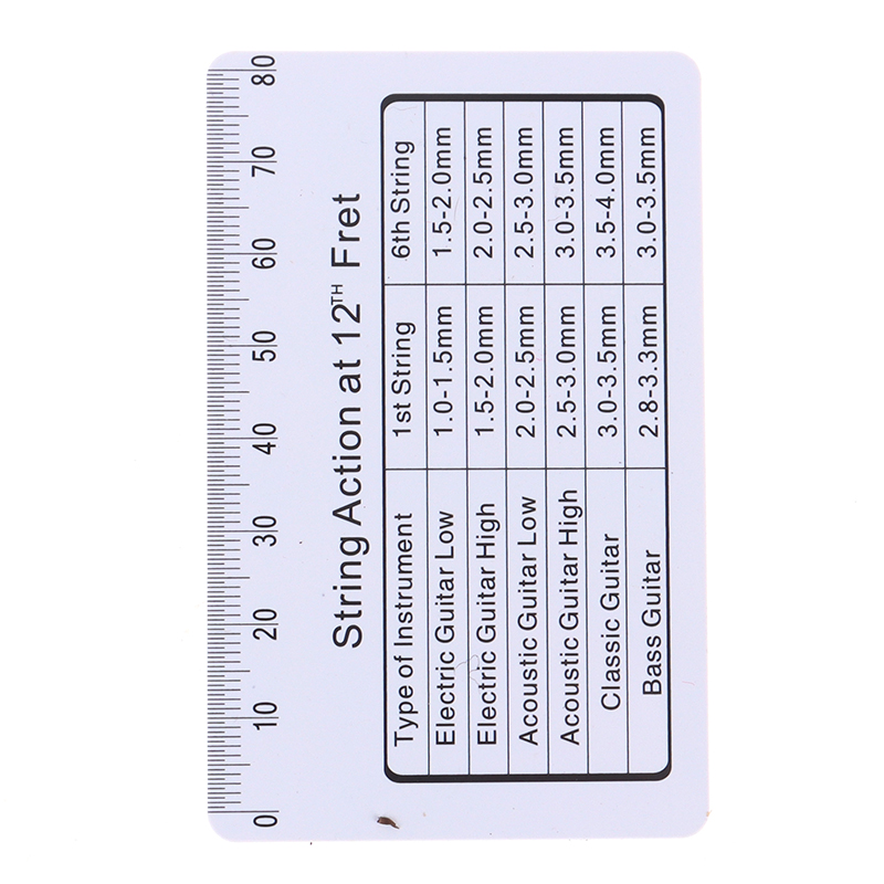 Description Picture 4 of itemGuitar Accessories Gauge Ruler Electric Guitar Tool For String Instruments