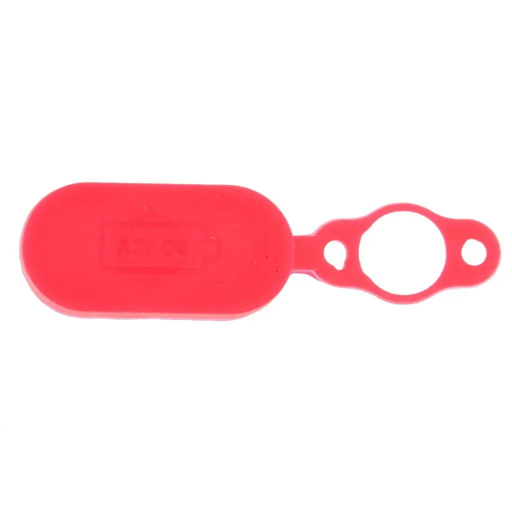 4X Durable Rubber Port Compatible with   Scooter Red