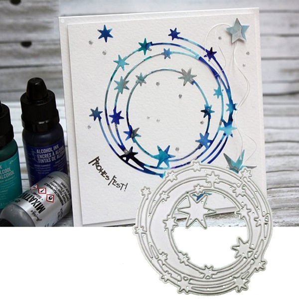 Description Picture 4 of itemDelysia King  Stars Circle Cutting Dies