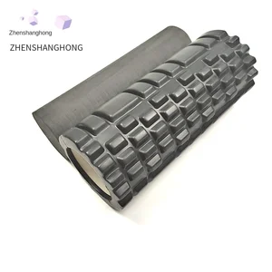 33CM Classic Yoga Pillar Set with EVA Foam Axis Float Massage Roller Muscle Fitness Wolf Fang Stick