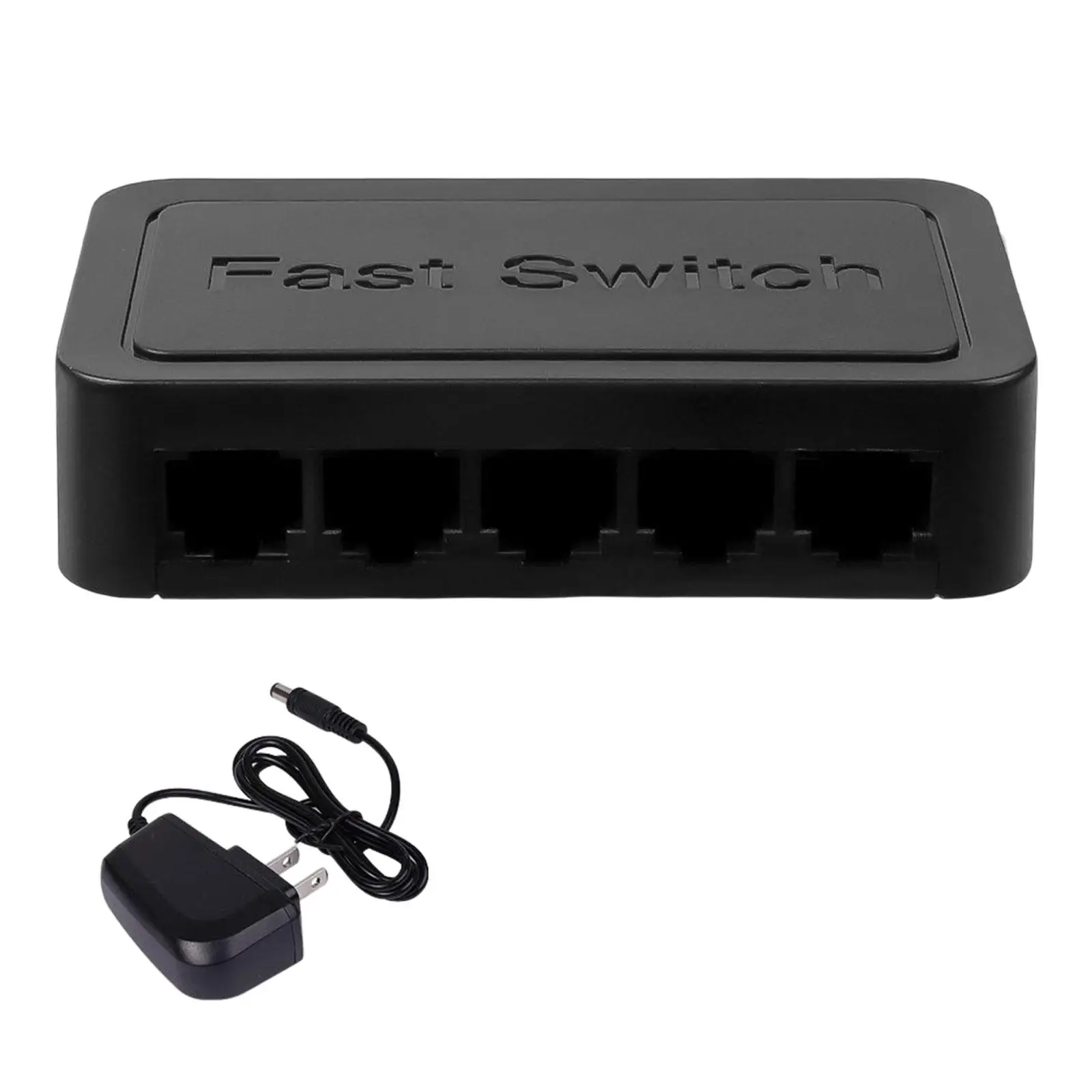 5 Port Gigabit Ethernet High Speed Fitments Easy to Use Mini Multifunction Switcher for Desktop Home Office Hotel Dormitory