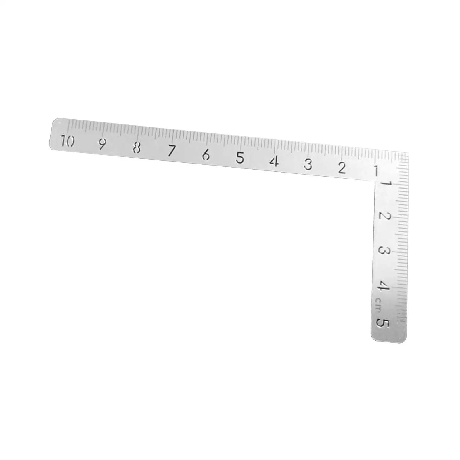 Leather Craft Ruler Precise Angle Stainless Steel Shape Positioning Ruler Measuring for Model Making Tools Art Framing Engineer