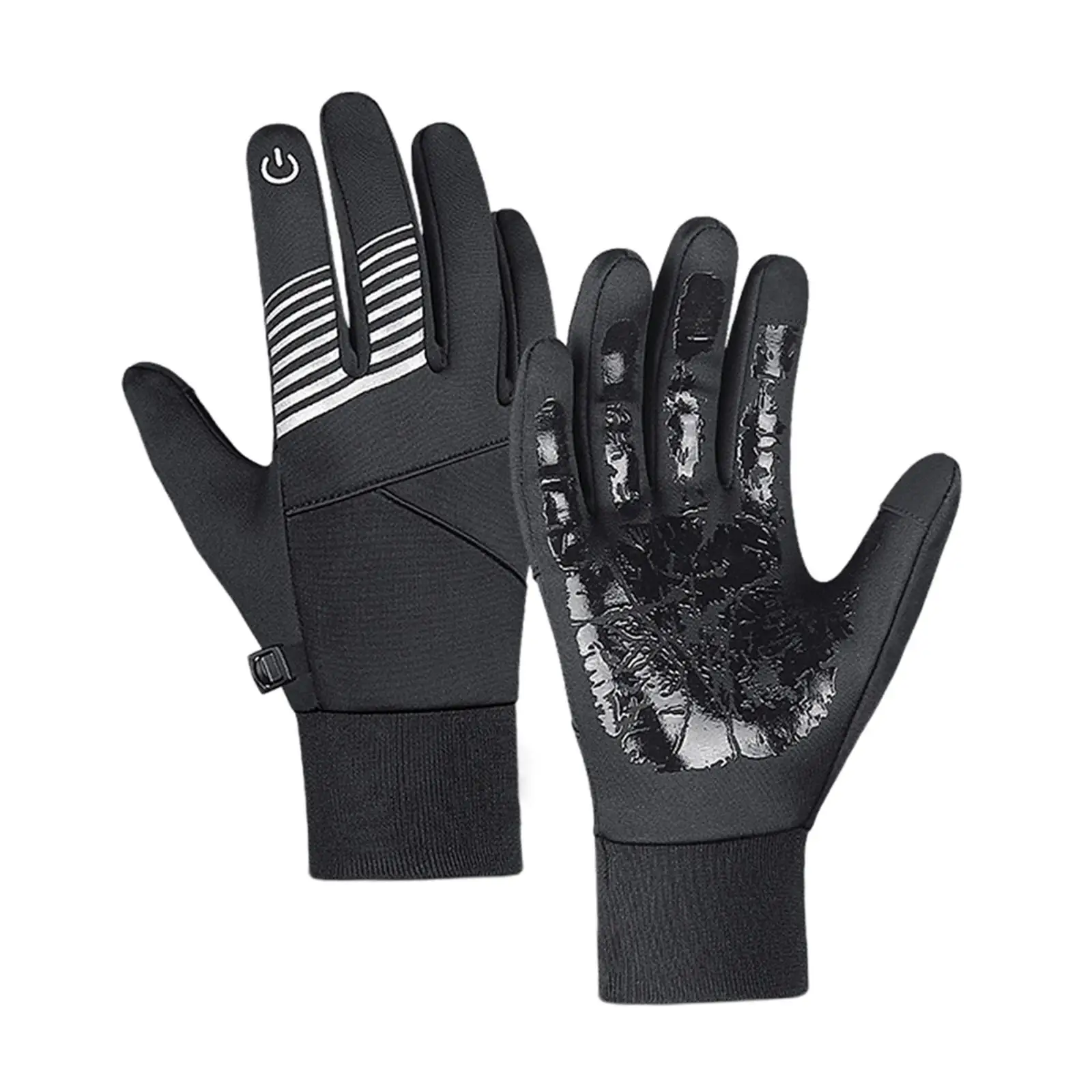 Men Winter Gloves Non Slip Palm Lightweight for Fishing Outdoor Activities