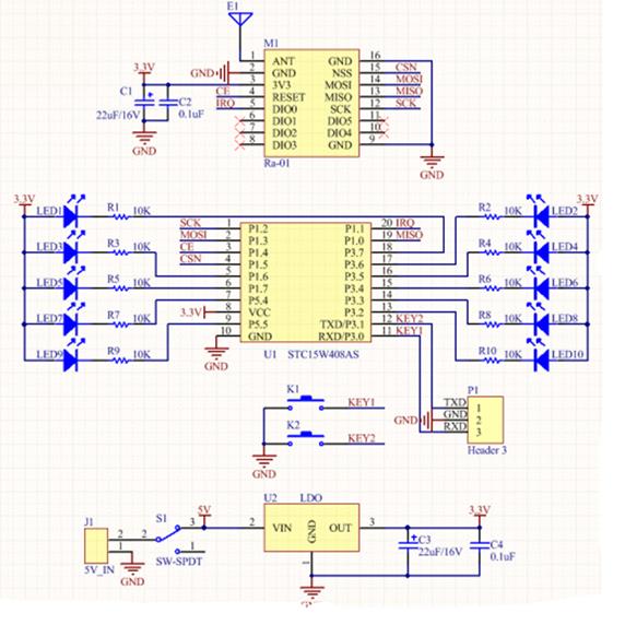 Sx1276 схема включения