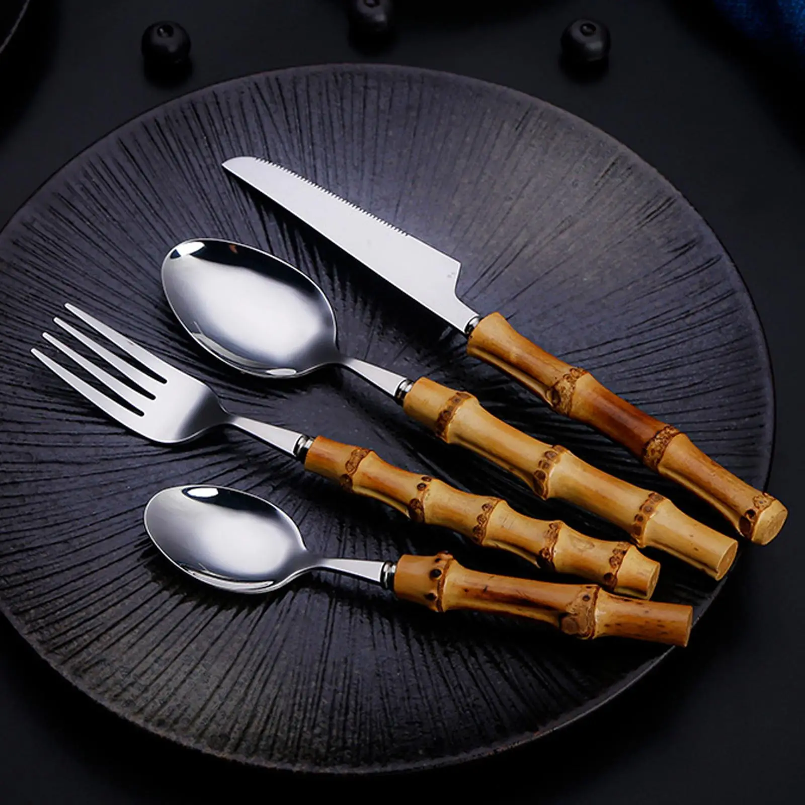 Travel Steak and Forks Tableware Sharp Dinnerware Guests