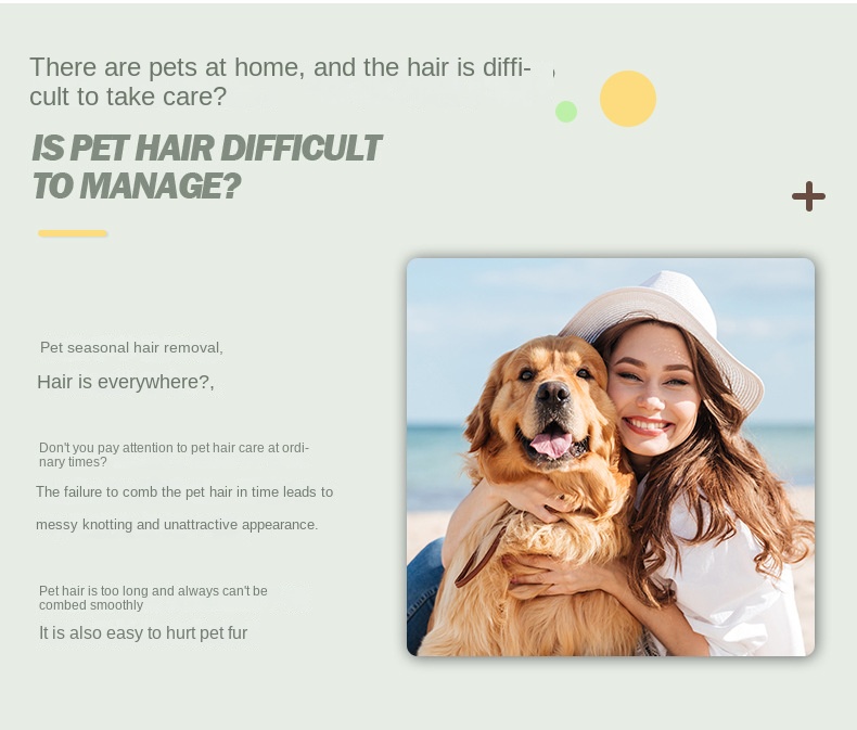 Furmins for Cat Dog Pet Detachable Clipper Attachment Pet Trimmer Removal Clipper Tools Combs Pet Hair Remover for Puppy Dog
