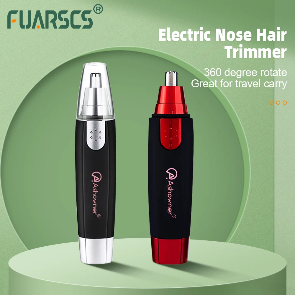 Best of Electric Mini Nose Hair Trimmers Portable Nose Ear Hair Shaver Waterproof Safe Men Women Eyebrow Novice Trimmer Shaver Razor Reviews & Tips