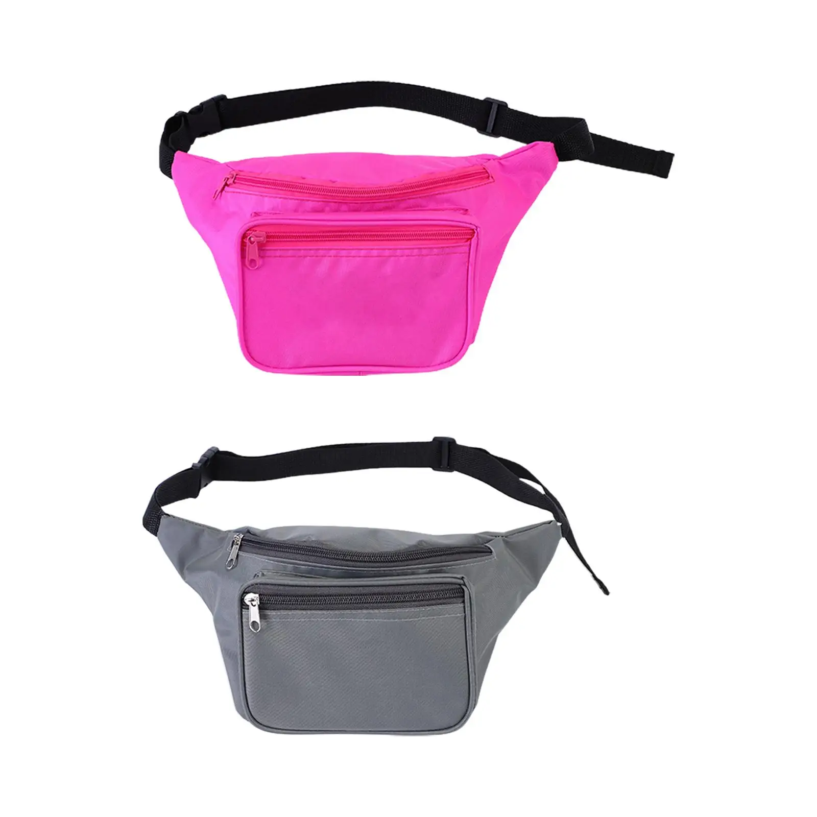 Portable Fanny Pack Purse Wallet Adjustable Belt Casual Crossbody Bag Waist Bag for Running Trekking Camping Women Men Travel