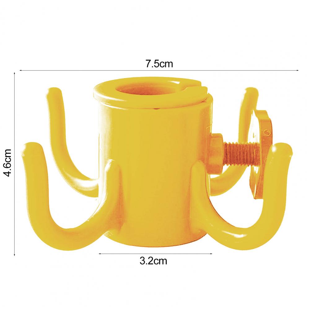 Description Picture 4 of itemStrong Parasol Hook Widely Compatible Beach Umbrella Hook Wear-resistant Space-saving Four Feet Umbrella Hook Accessory