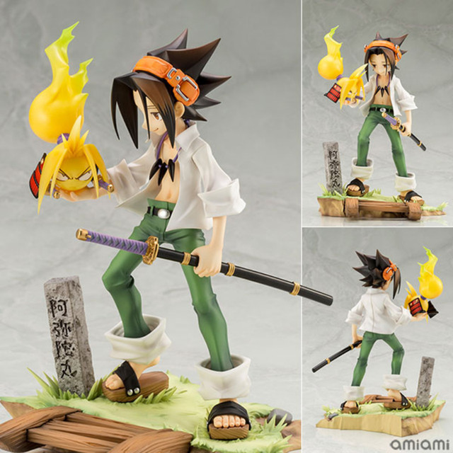 18cm SHAMAN KING Anime Figure Yoh Asakura 1/8 PVC Action