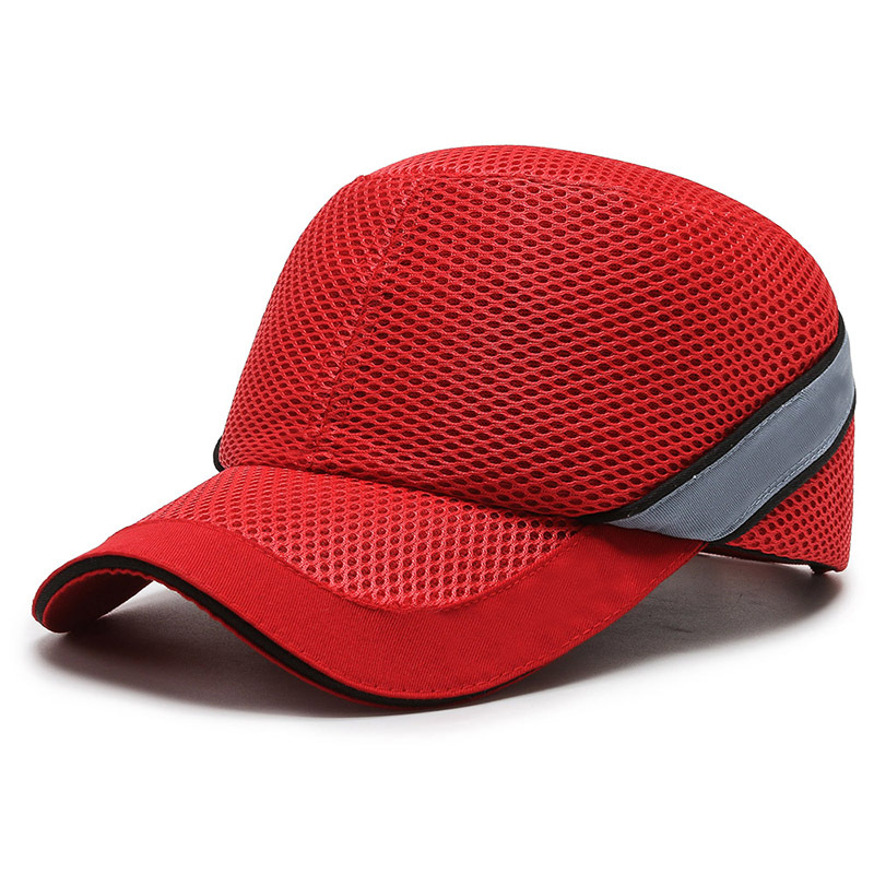 Title 6, Red Work Safety Bump Cap Anti-Collision Hard AB...