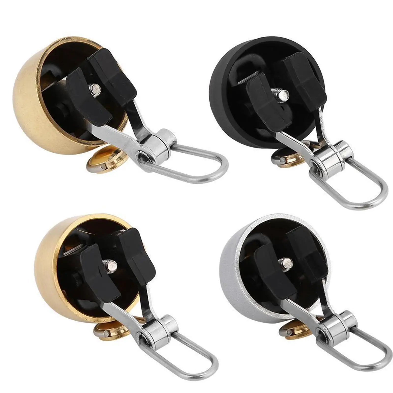  Bike Bells Adults Handlebars Mounted Clear Loud Riding Safety Bicycle Bell