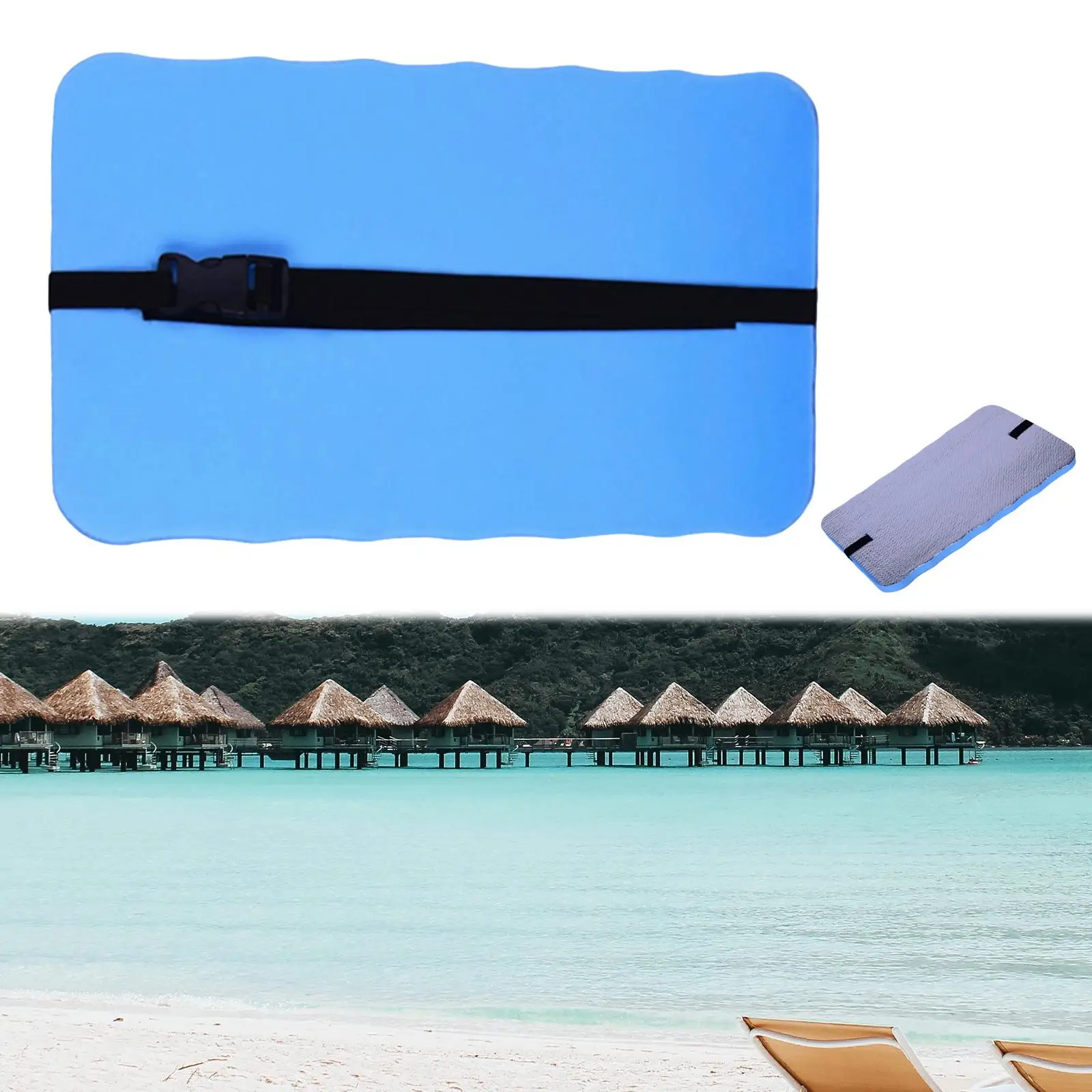 Swimming Waist Belt Comfortable Water Aerobics with Elastic Strap Swim Water Belt Workout Float Safety Swim Floating Belt