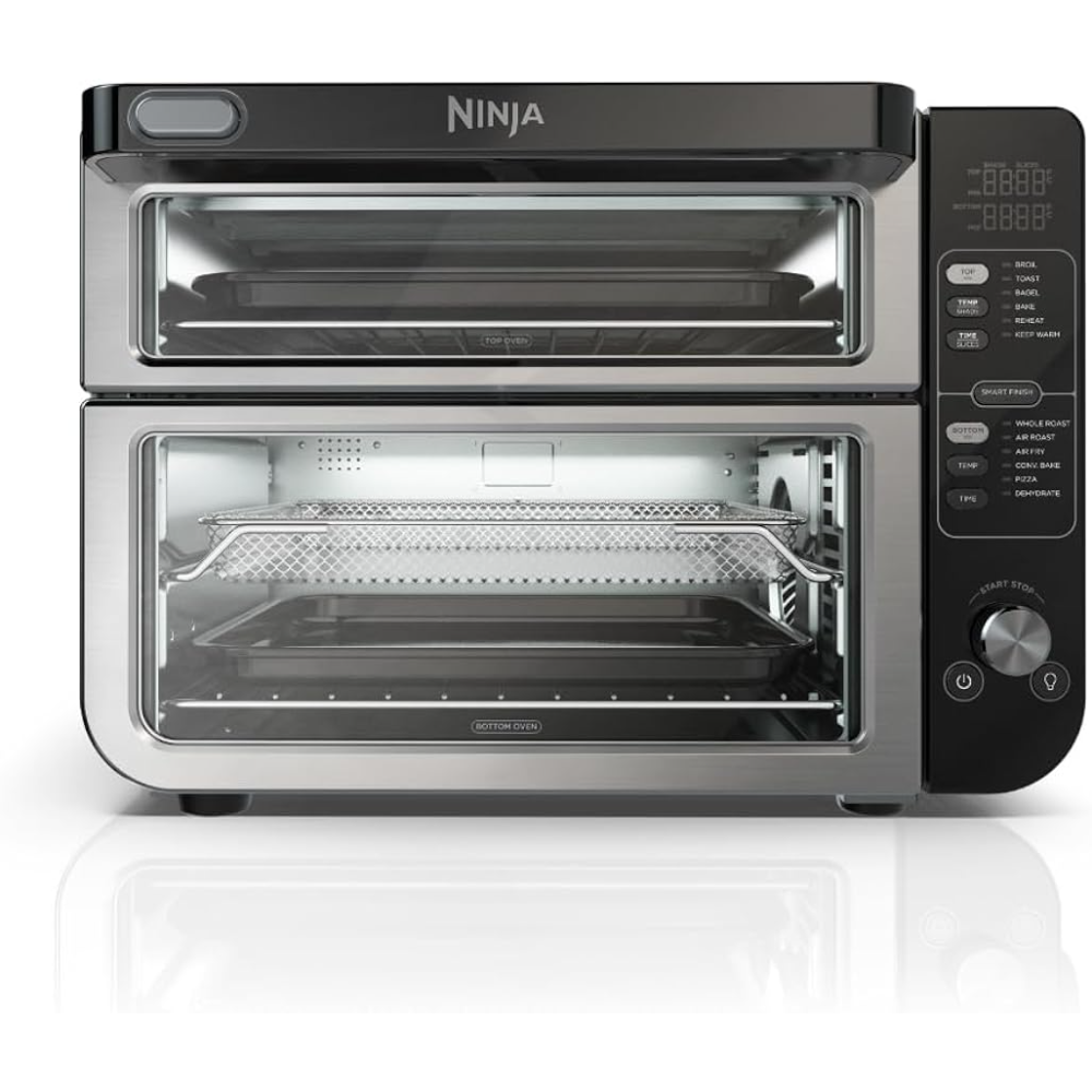 Title 1, NEW Ninja DCT401 12-in-1 Double Oven with FlexD...