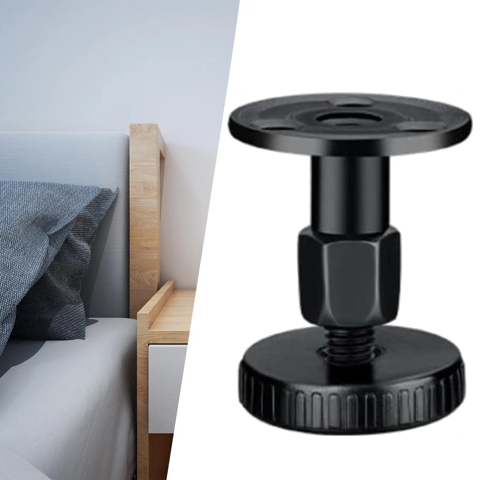Bedside Fixer Adjustable Threaded Bedside Anti Shaking Tool for Sofas Cabinets
