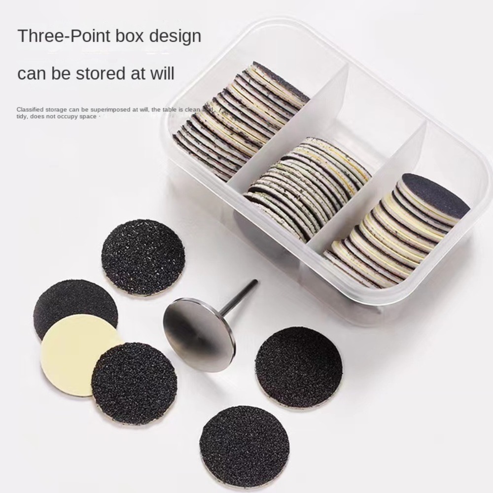 Best of Nail Trimming Replaceable Files For Heels Callus Nozzles Foot Pedicure Sandpaper File Dead Skin Remover Nail Polisher Reviews & Tips