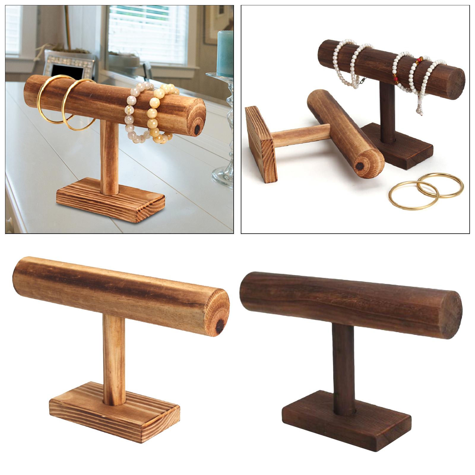 Freestanding Jewelry Display Stand Organizer Holder Bracelet Display Stand Showcase for Tabletop Countertop Home Decoration