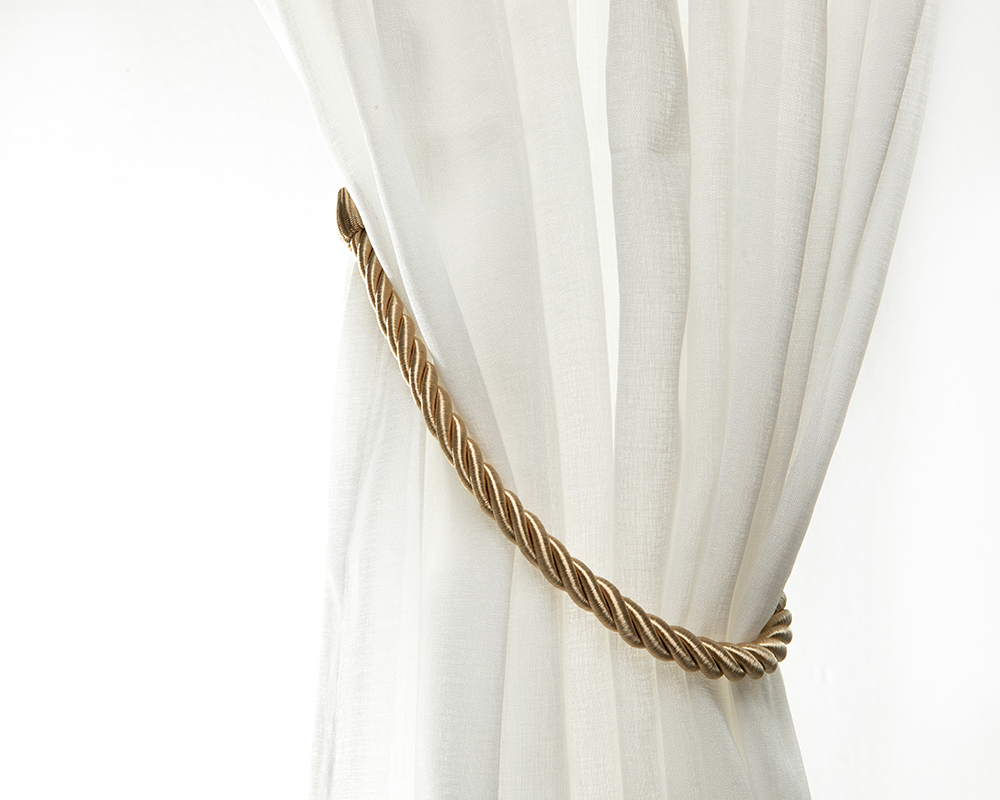 Description Picture 3 of item2Pcs Curtain Tiebacks Ropes Tie-Backs Handmade Curtain Holdbacks Curtains Clips Home Accessories Decorative