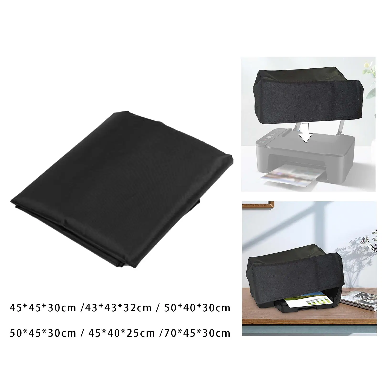 Printer Cover Waterproof Universal Durable Rainproof Foldable Copiers Protective Cover Reusable Printer Jacket Oxford for 9015