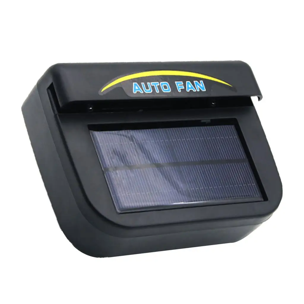 Solar Powered Car Auto Cooler Ventilation Air Vent Exhaust Heat Fan