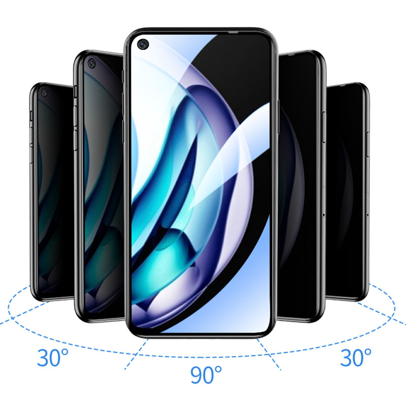 Für Asus Zenfone 10 9 5G Anti Spy Glare Gehärtetes Glas Privatsphäre Screen Protector Für Zenfone 10 Zenfone 9 Entsperren glas Film – Detail 5