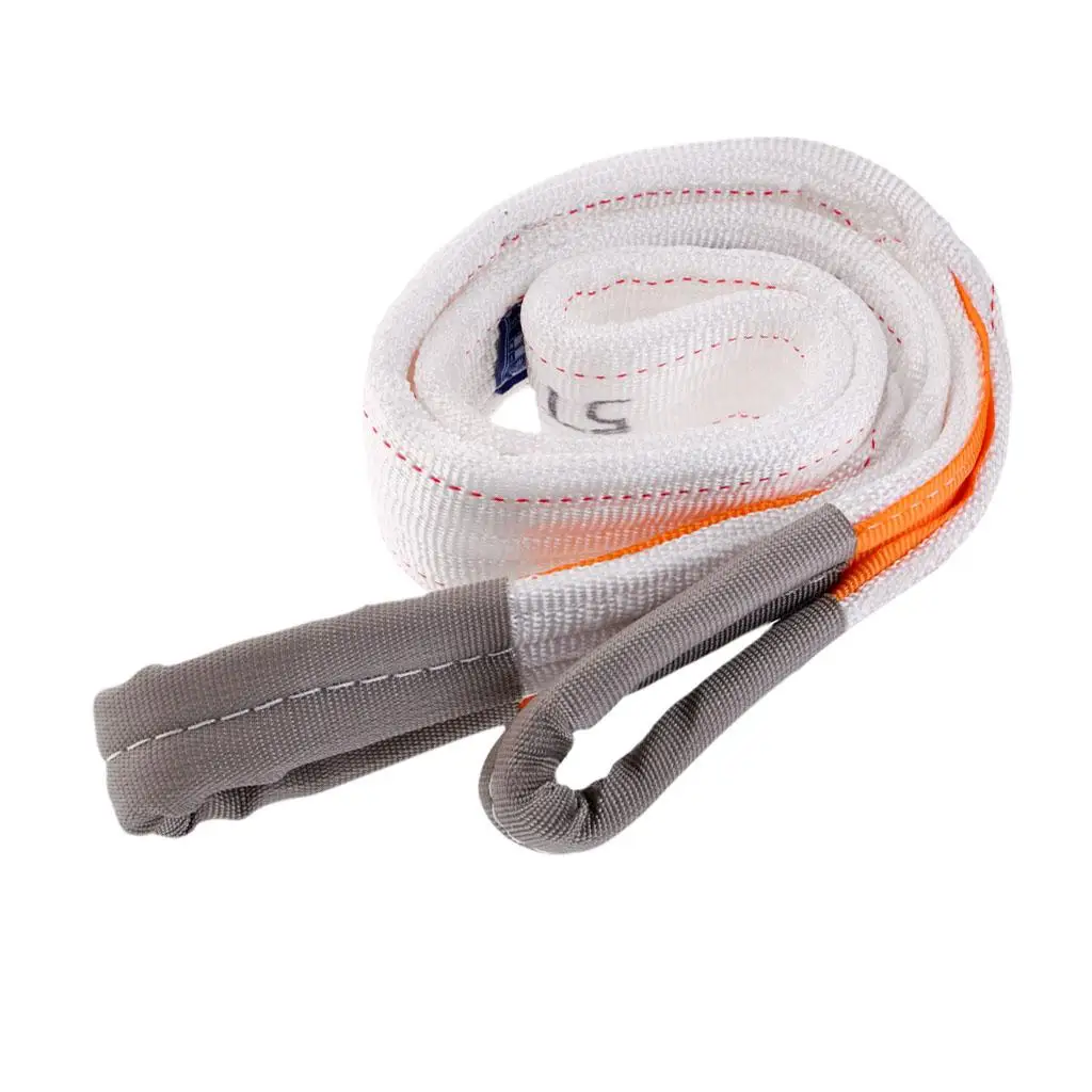 Heavy Duty Reinforced Tow Strap Emergency Towing Pull Rope Cable Vehicle Accessories