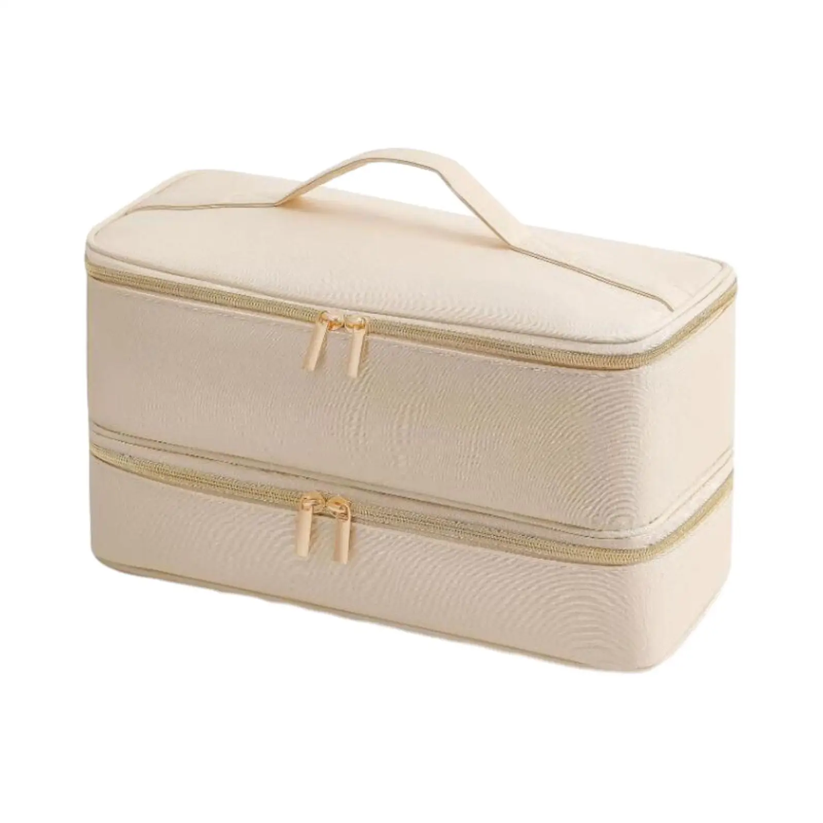 Double Layer Travel Storage Bag Makeup Travel Case for and Salon Accessories Curling Iron Girls Gift Hair Dryer Brush