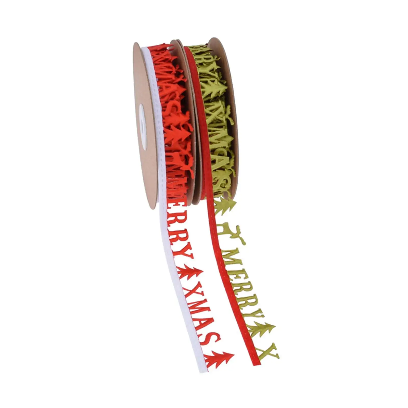Christmas Ribbon Xmas Ribbons, Decorative Ribbon Gift Wrapping Ribbon 10 Yard for Holiday Sewing Craft Christmas Tree Garland