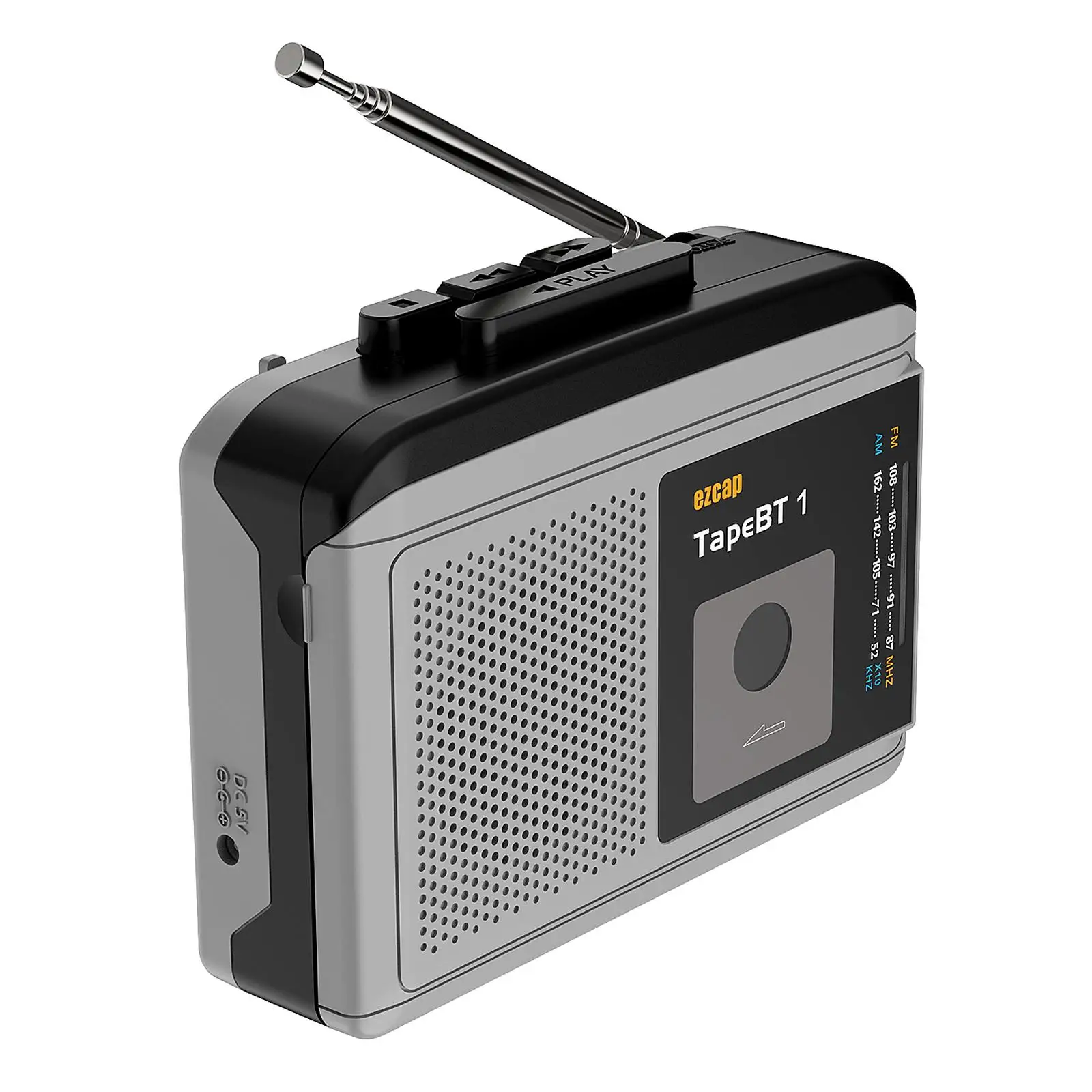Cassette Player Compact Portable Audio Lightweight Tape Player Converter