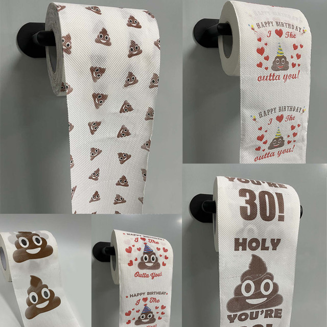  Homarden Funny Toilet Paper - Unique Bathroom Gag Gift