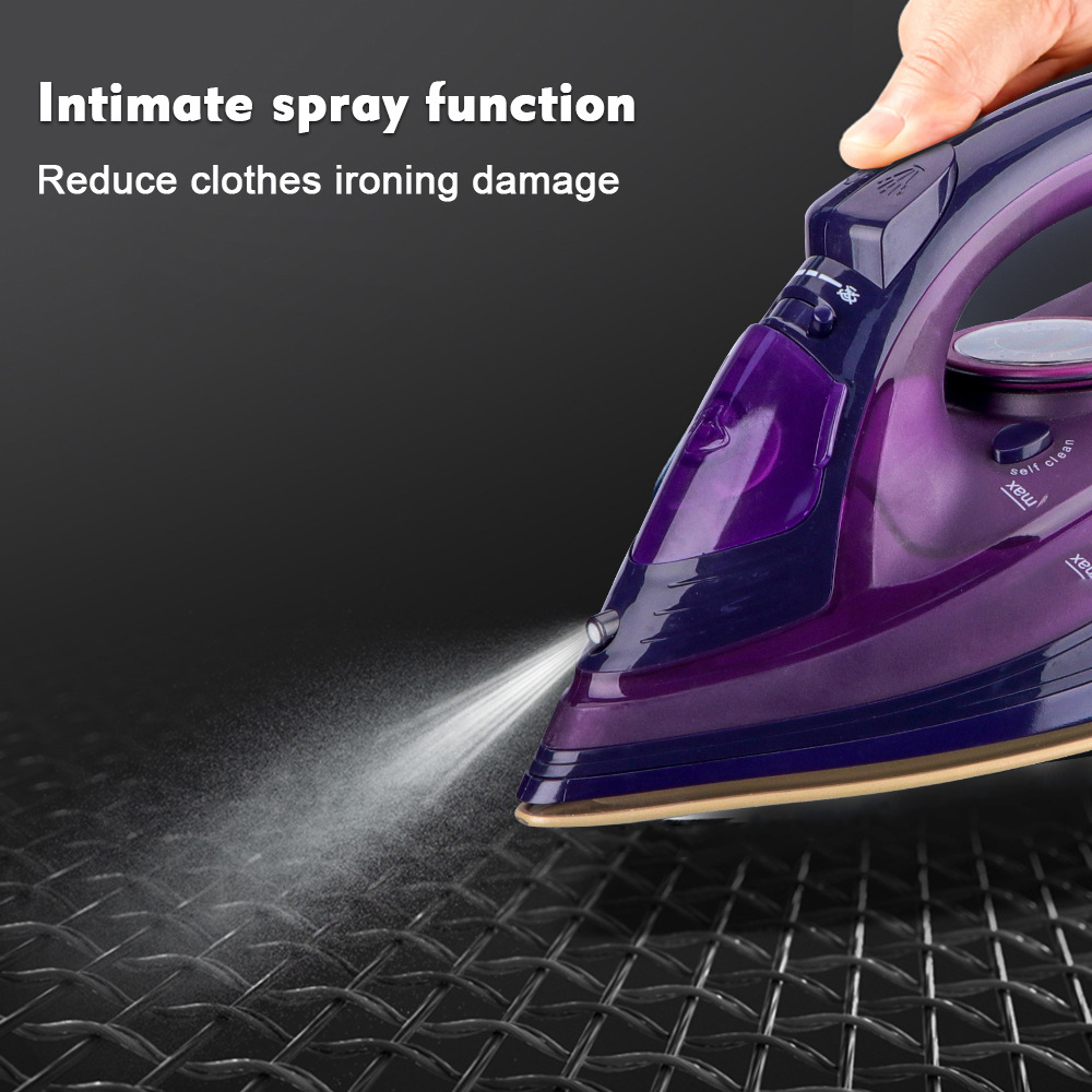 Title 7, 2400W Electric Iron Household Hand-held Wireles...