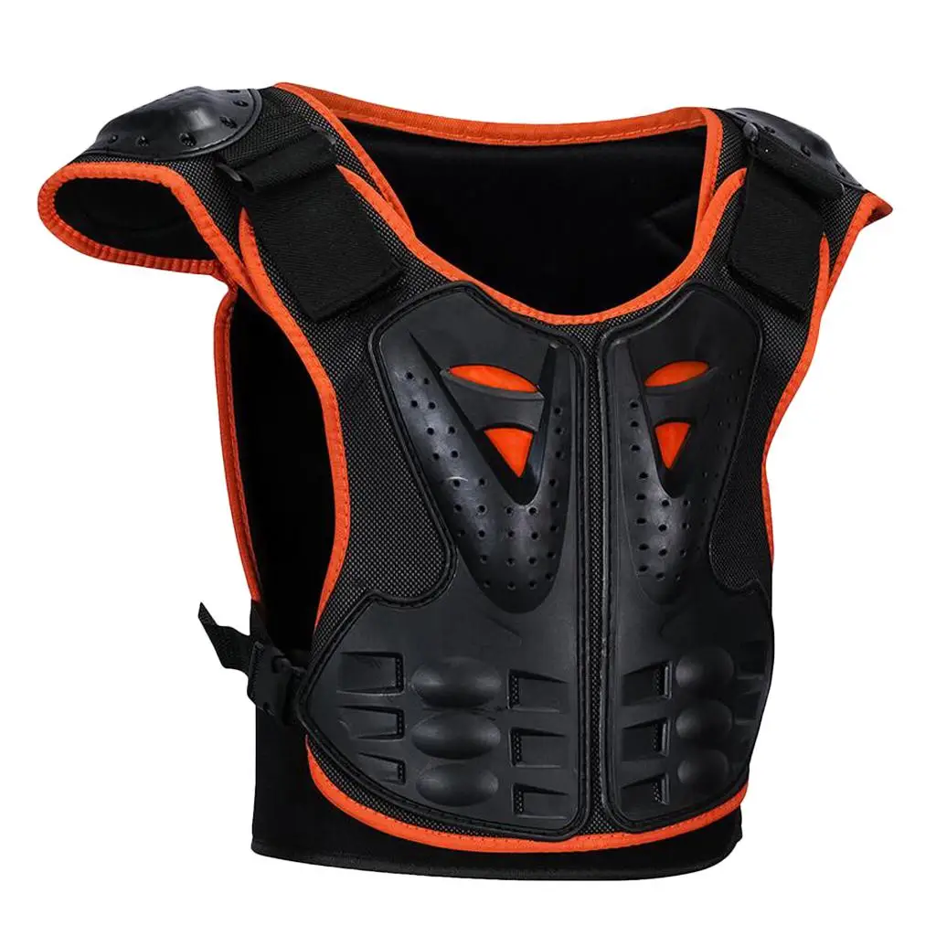 Children Protective Device Full Body Chest Spine Protector Vest Protection for Dirt Bike Motocross Skiing Snowboarding