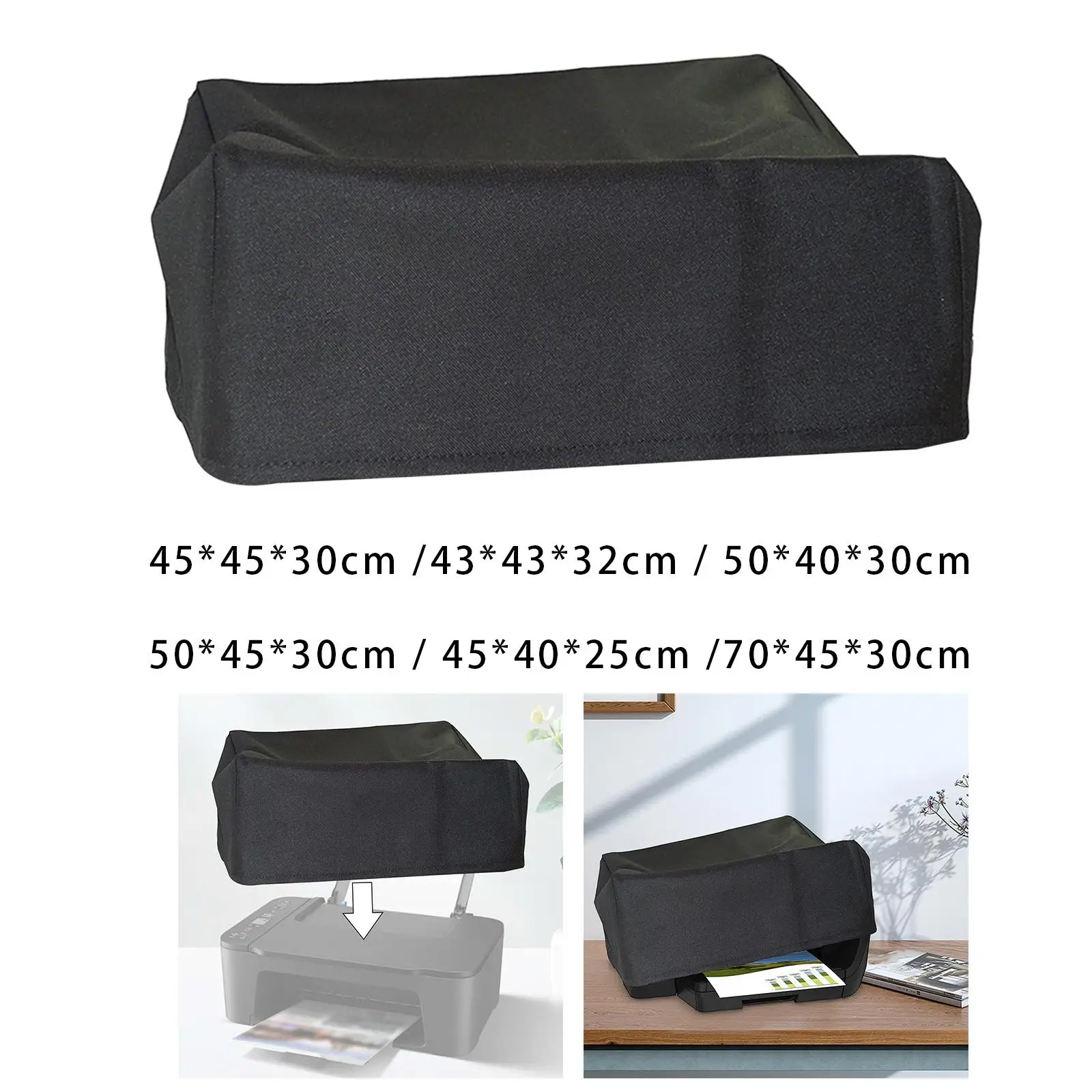 Printer Cover Waterproof Universal Durable Rainproof Foldable Copiers Protective Cover Reusable Printer Jacket Oxford for 9015