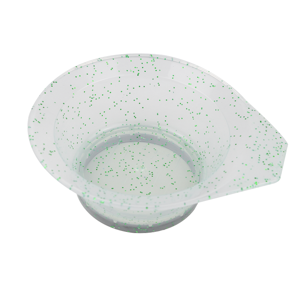 Description Picture 3 of item3 Colors Glitter Professional Hair Dye Bowl Mixing Tint Bowl Hair Coloring Mixing Suction Bowl Hairdressing Tool