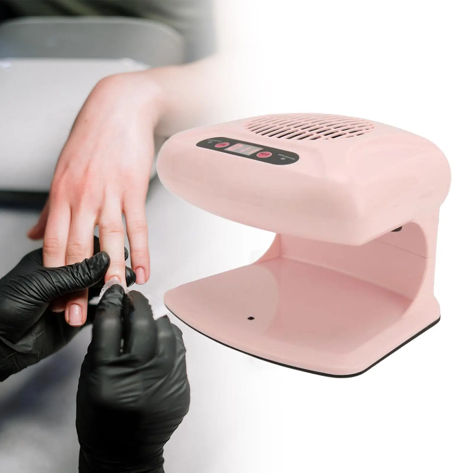 Air Nail Fan Automatic Sensor Quick Drying Drying Machine hot cold Wind Salon Fingernail Toenail Gift for Nail primer