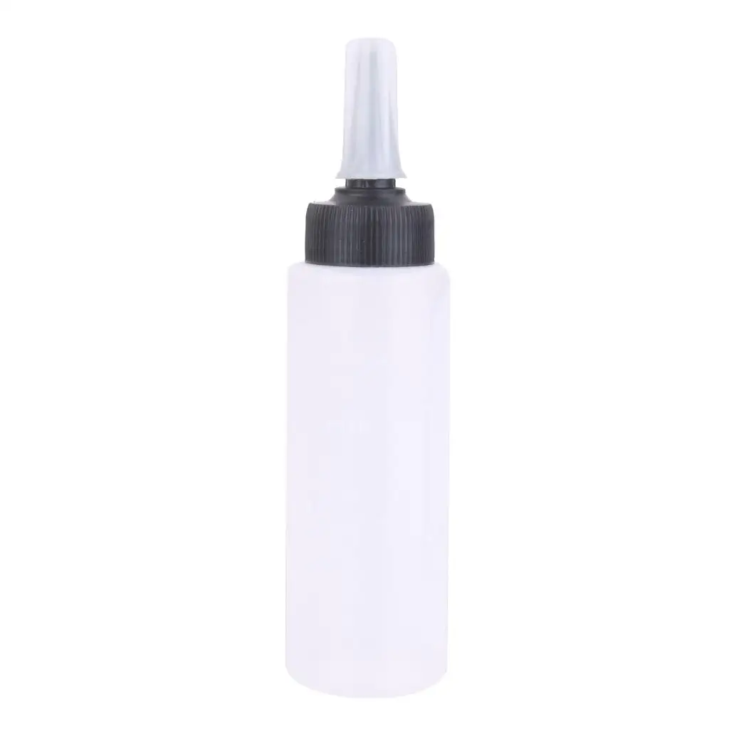 Plastic 150ml Salon Hair Color Hairdressing Squeeze Applicator Measuring Bottle Scale Hairdressing Tool High Quality Plastic