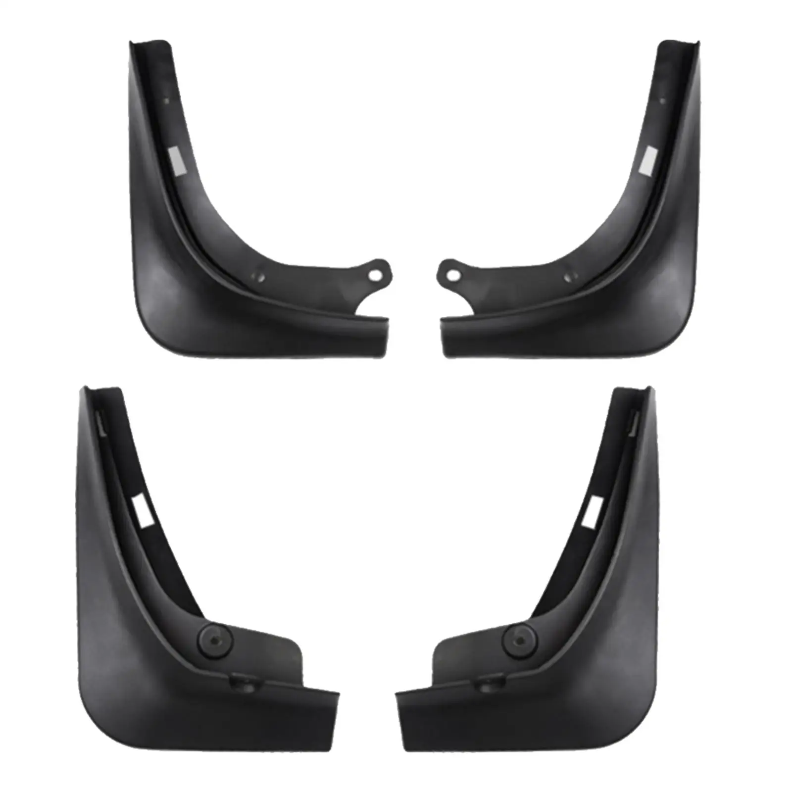 4x Car Wheel  Flaps Front Rear Wheel guard for Model Y No Drilling Required